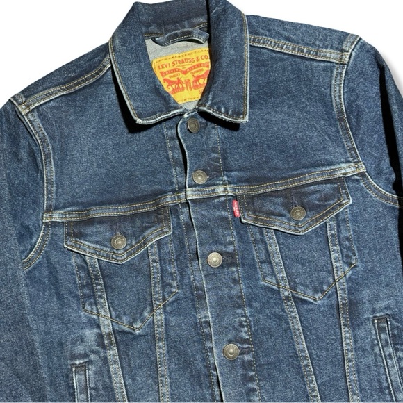 Levi's Blue Denim Jacket - Picture 3 of 4